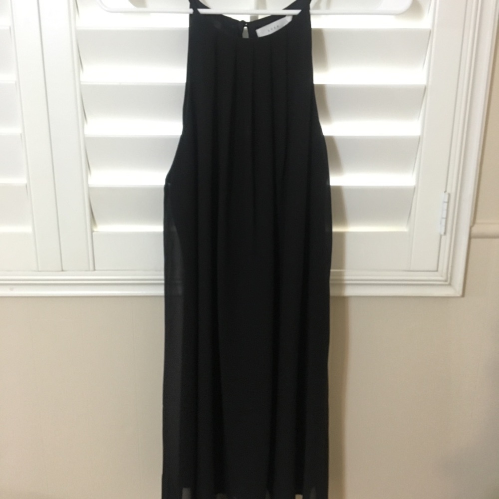 NWOT LUSH high neck shift dress